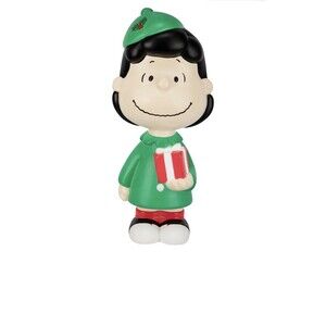 Snoopy Peanuts Lucy Christmas Blow Mold 22 in NEW Viral Indoor Outdoor